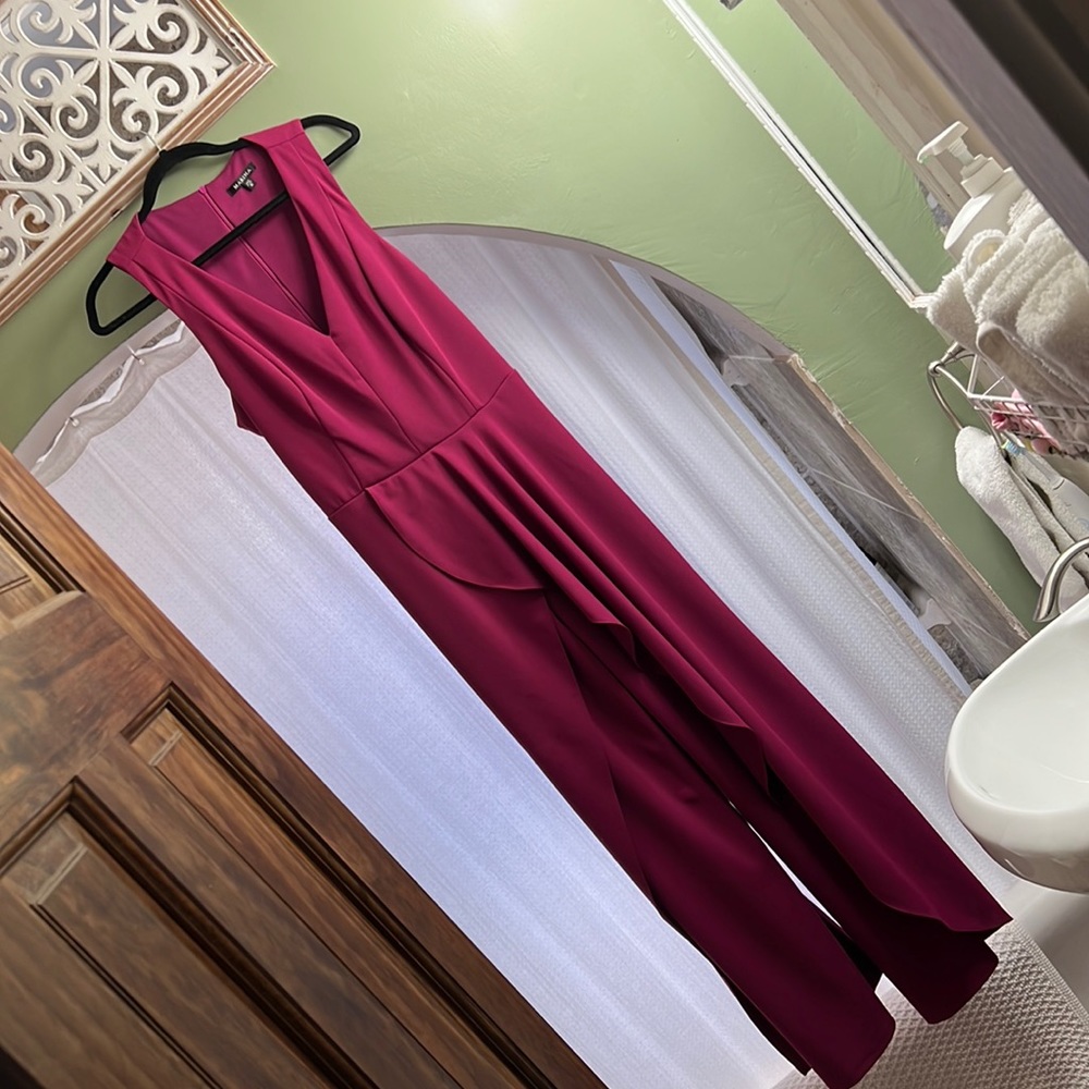 Magenta jumpsuit